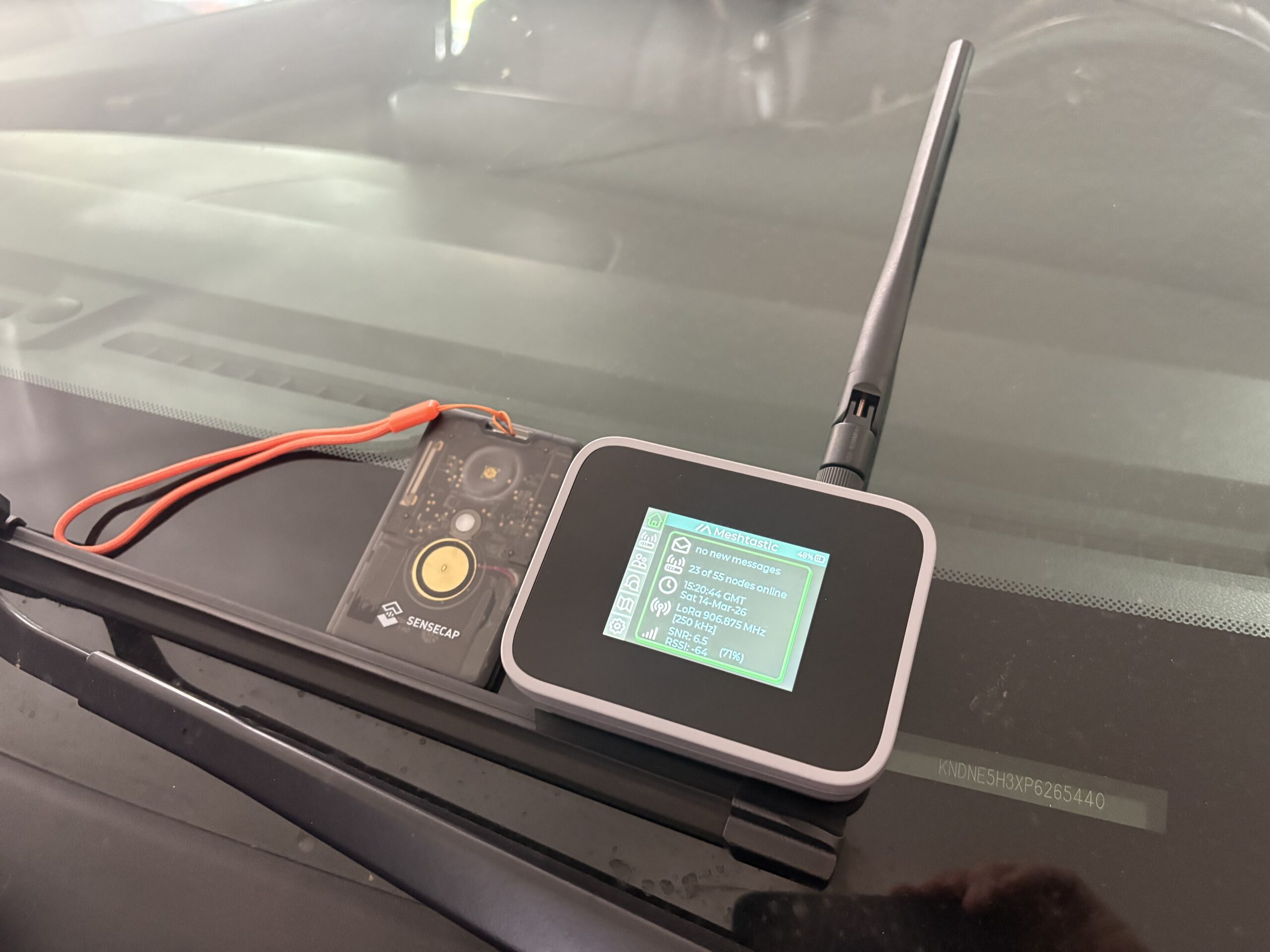 Out & About doing some testing.